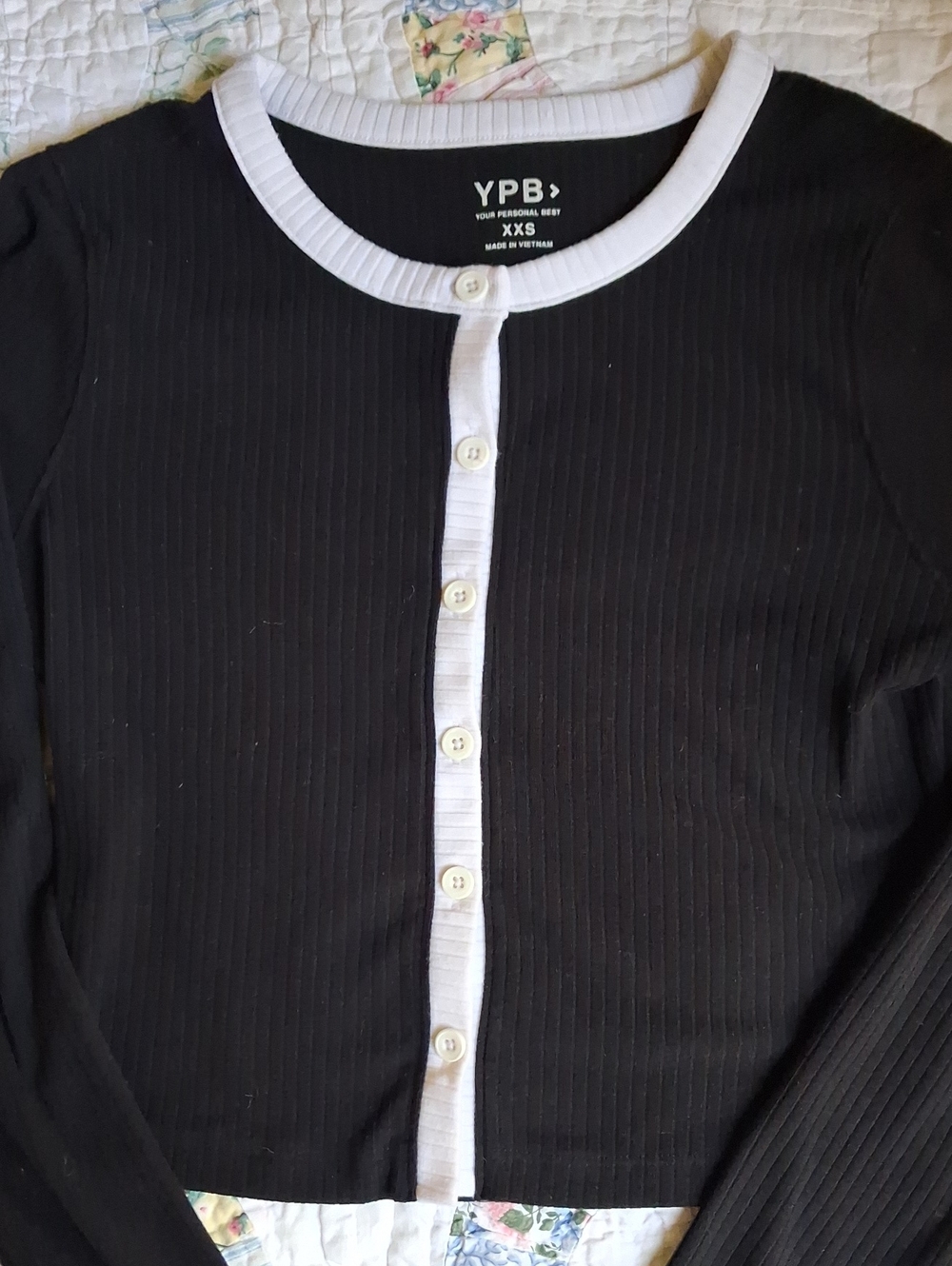 A&F YPB Stretchy Long Sleeve Active Wear Athleisure Top Cardigan